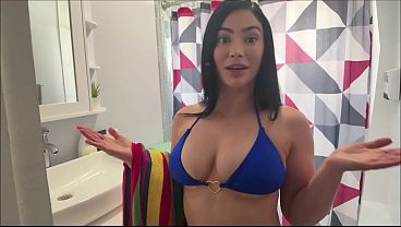 Latina MILF Gets Massage From Step Son – MomComesFirst